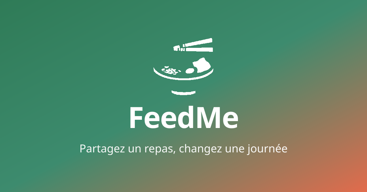 FeedMe — solidarité alimentaire